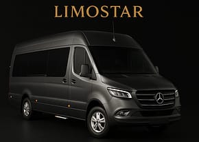 van de luxe avec un logo limostar van de luxe