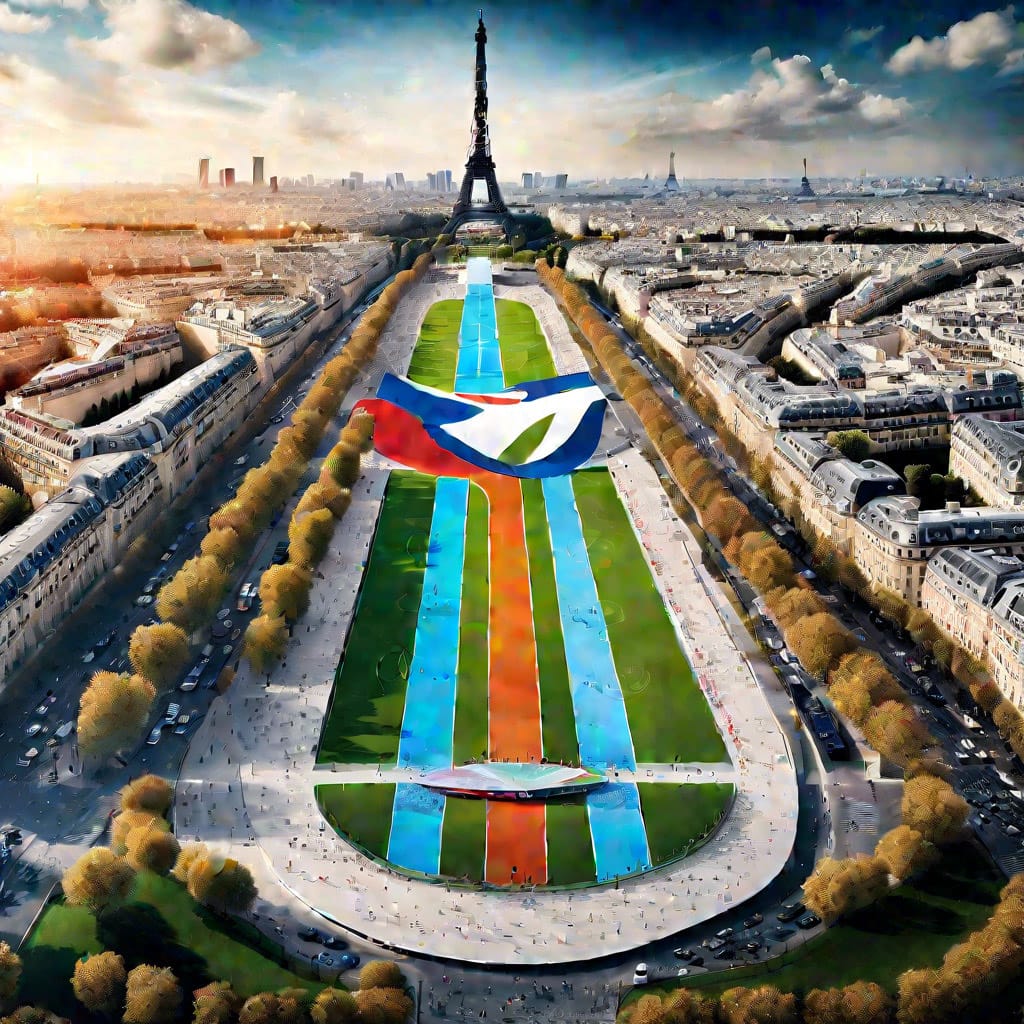 Paris 2024 Olympic Games AI IMAGE
