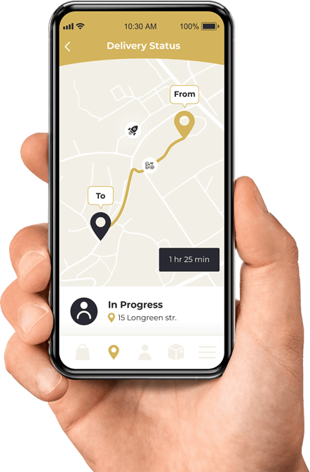 application mobile pour la planification automatique des trajets en véhicule